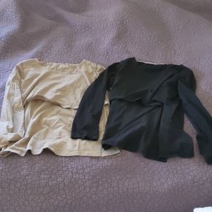 2 nursing tops Smallshow brand size medium